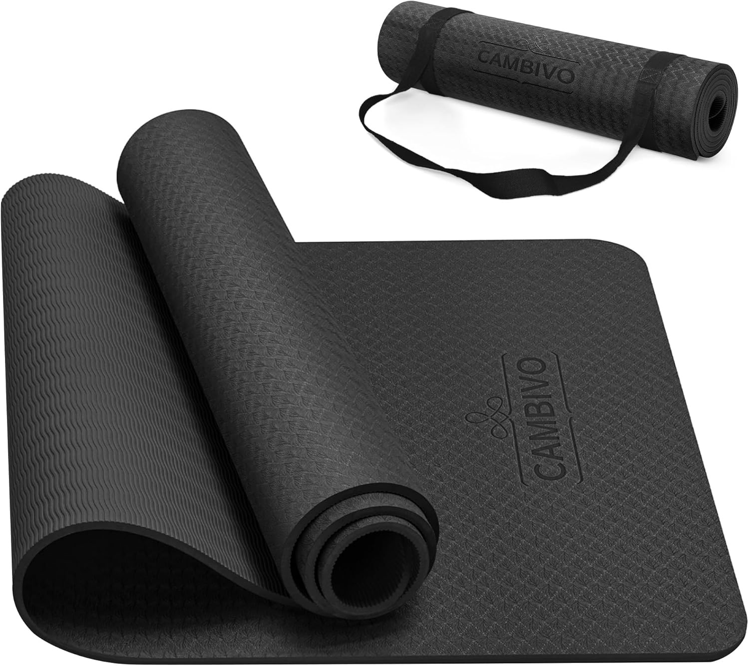 Yoga Mat for Women Men Kids, 1/3 & 1/4 & 2/5 Inch Extra Thick Yoga Mat Non Slip,
