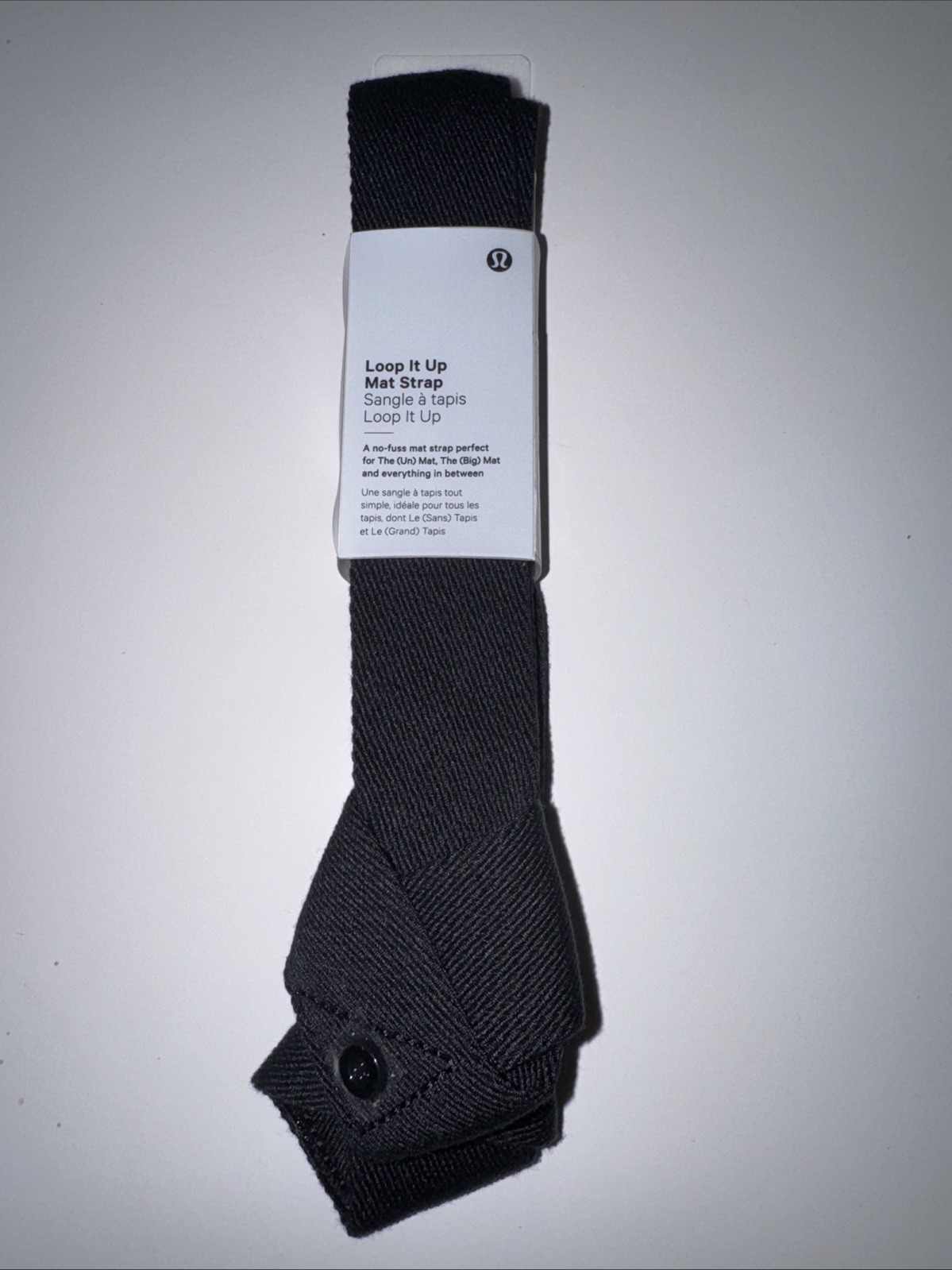 Lululemon Loop It Up Mat Strap Black NEW