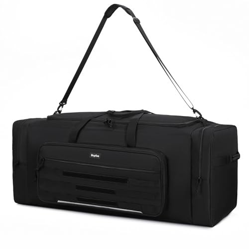 145L Extra Large Duffle Bag, 38&Prime;Heavy Duty Duffle Bag, Large Duffle Bag Black