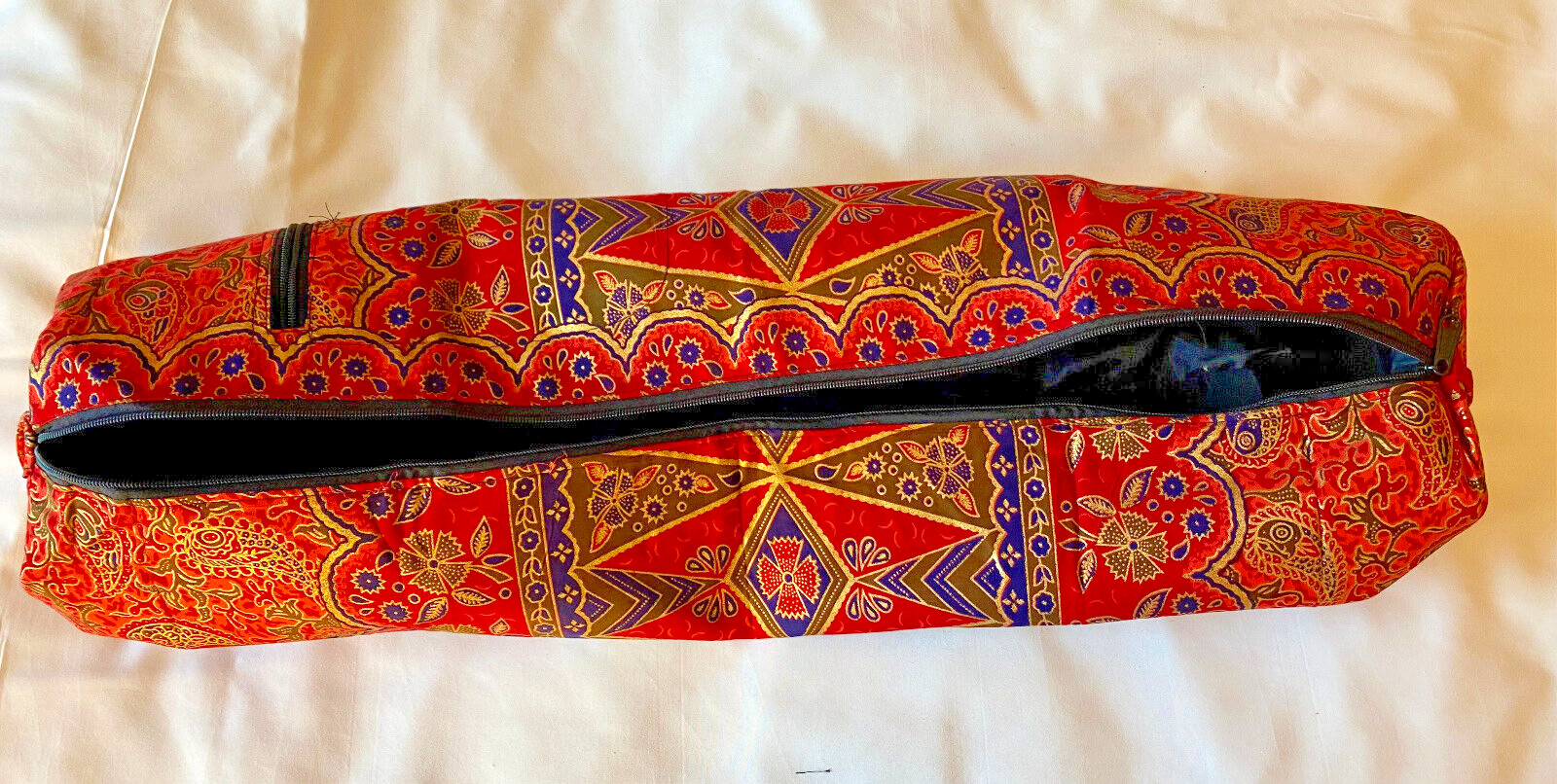 Red Yoga Mat Carrier Beach Bag Gym Sport Bags Shoulder Strap Bali Indonesia New