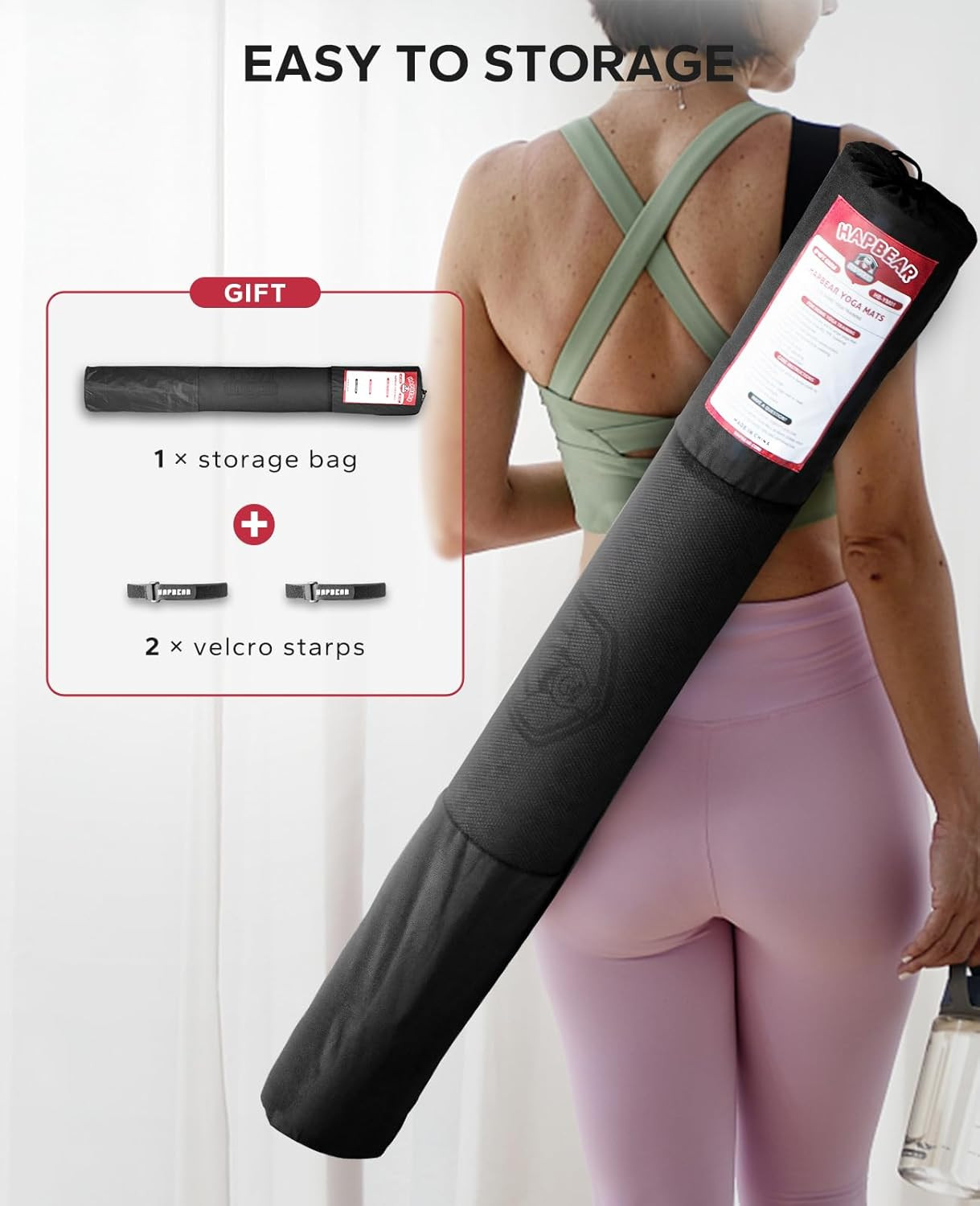 Extra Large Yoga Mat – 72&Prime;X48&Prime;X6Mm (1/4 Inch), Non-Slip, Durable, Thick Wide Exe