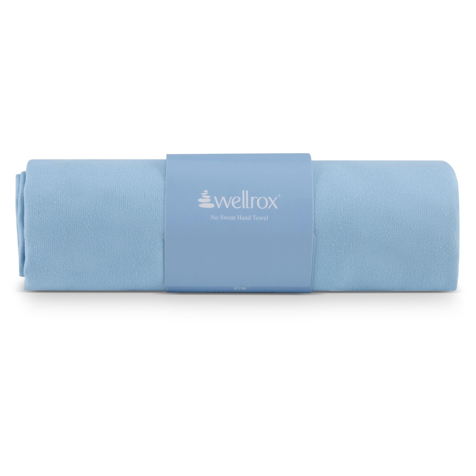 Wellrox Microfiber Yoga Hand Towel – Super Soft, Quick-Dry, 26.5&Prime; x 16&Prime;, Blue