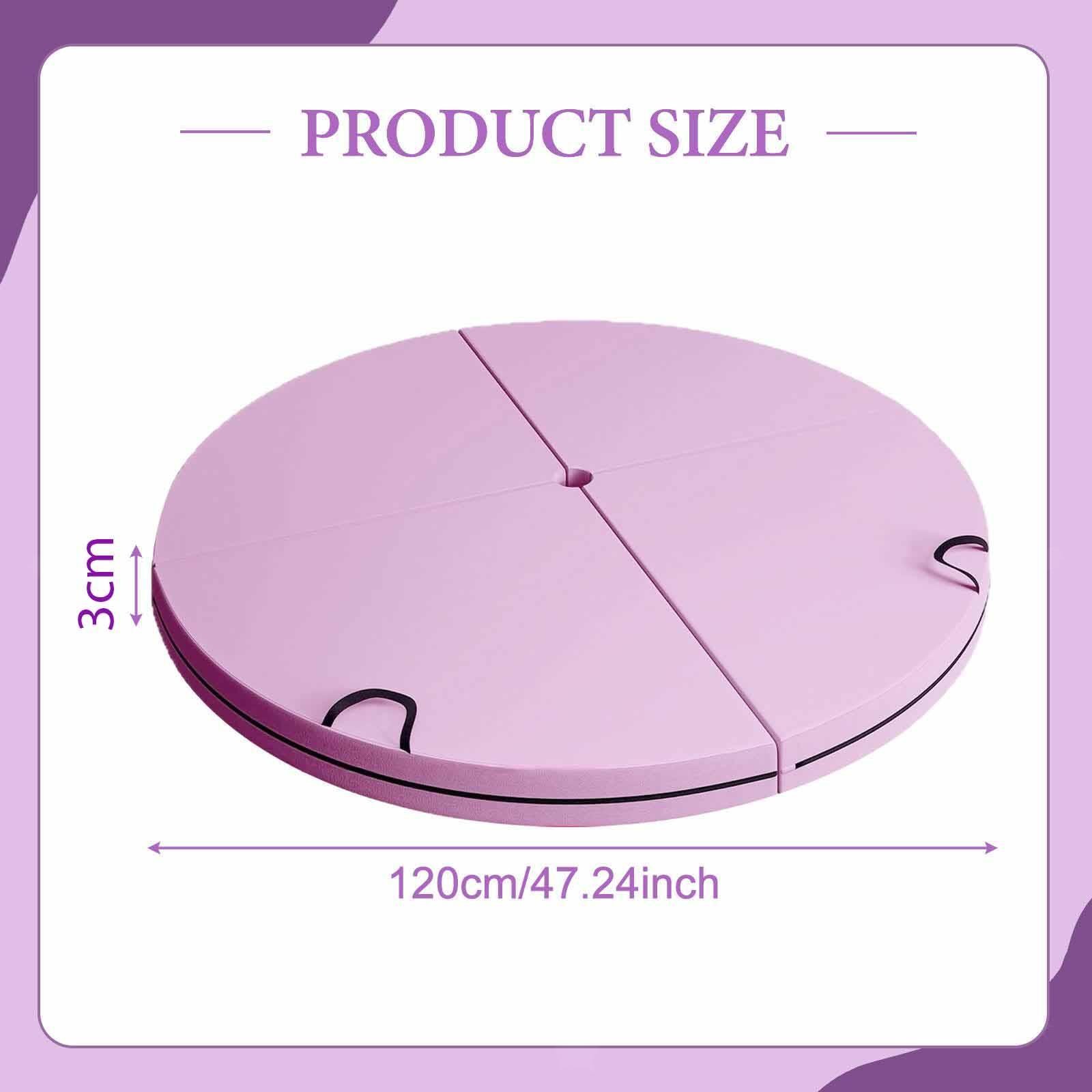 Pole Dance Mat Floor Protection Foldable for Exercise Dance Studios Pilates