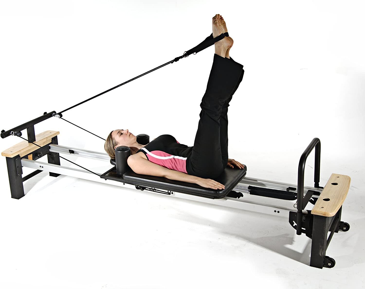 STAMINA AeroPilates Pro XP 556 Home Pilates Reformer with Free-Form Cardio…