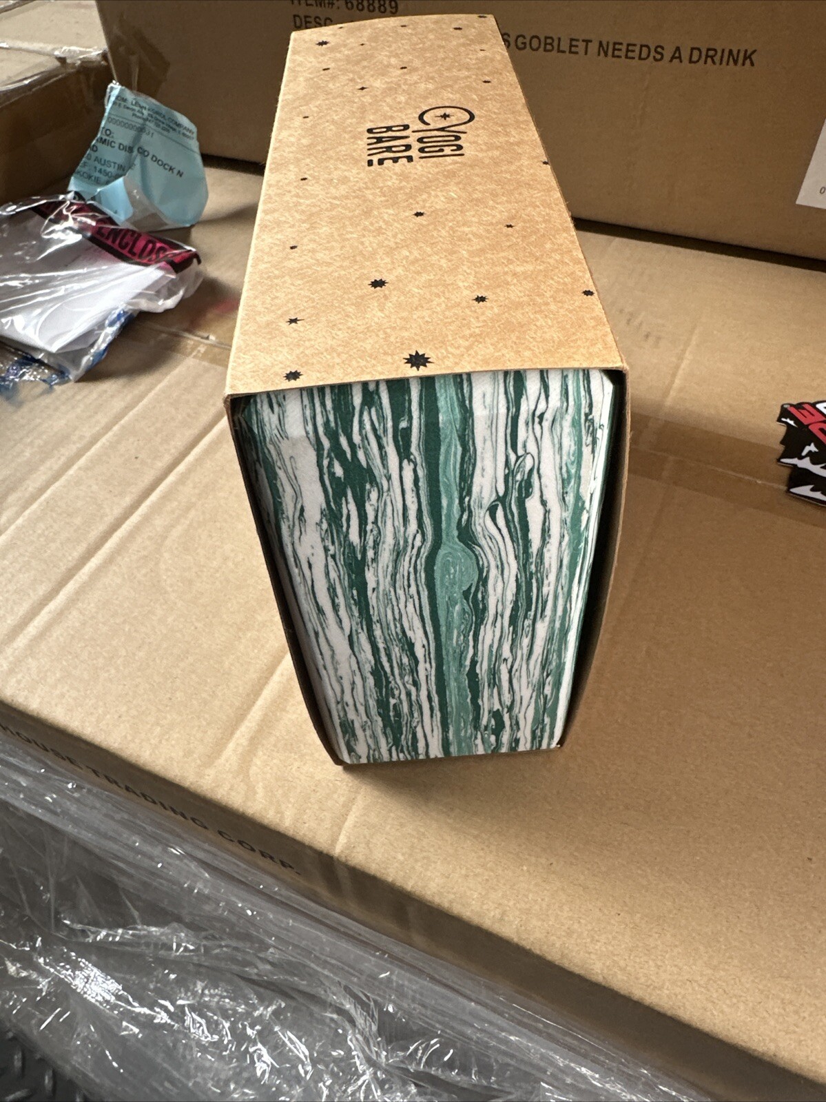 YOGI BARE Yoga Block Forest Green New!