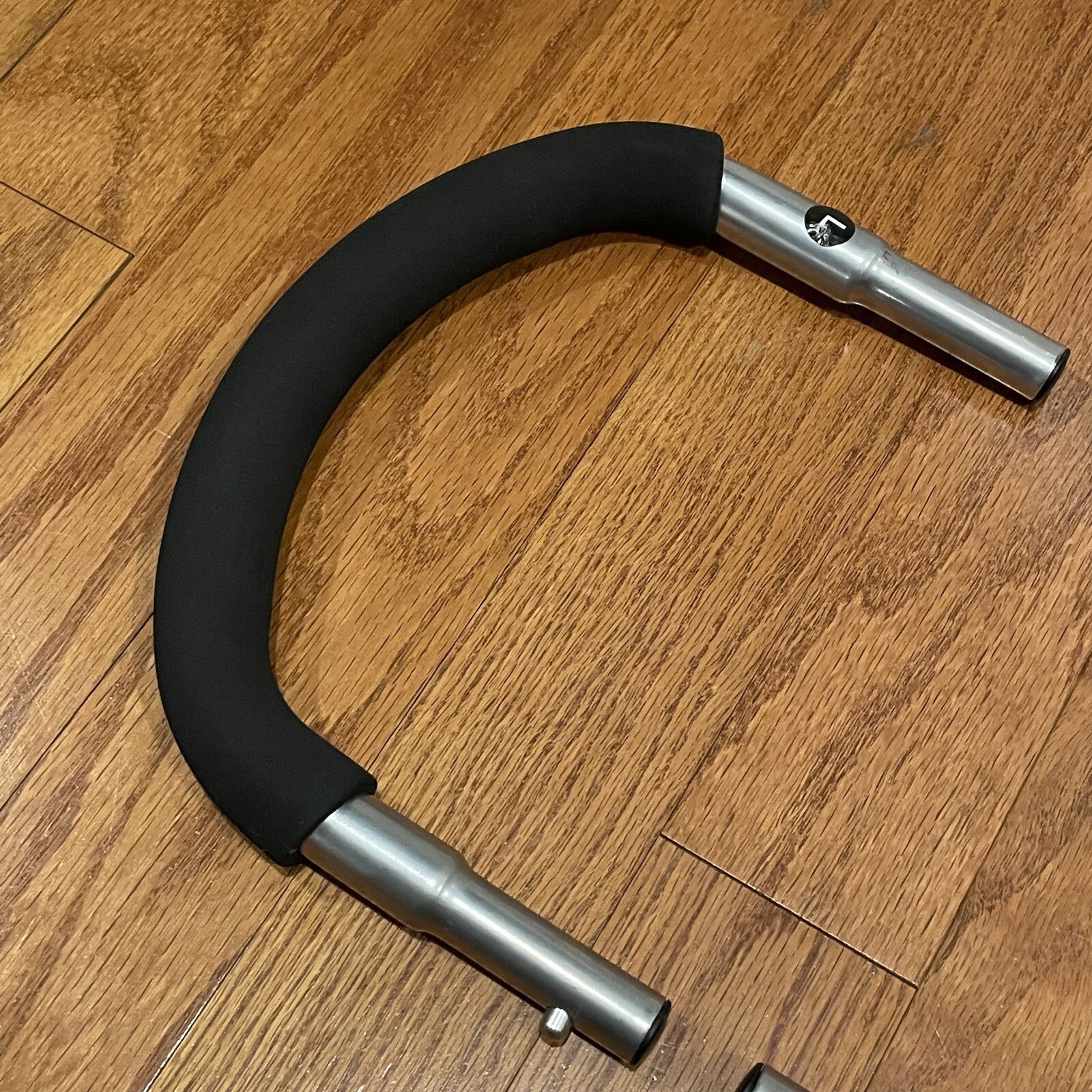 Malibu Pilates Pro Chair Replacement Black Padded Grip Handles Hand Rails