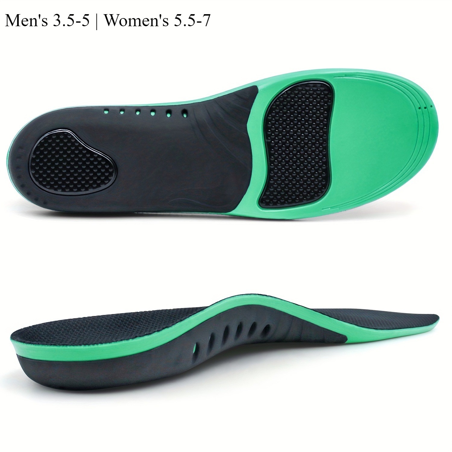 Shock-Absorbent Stable Insoles with Arch Support Designed for Both Men And Women