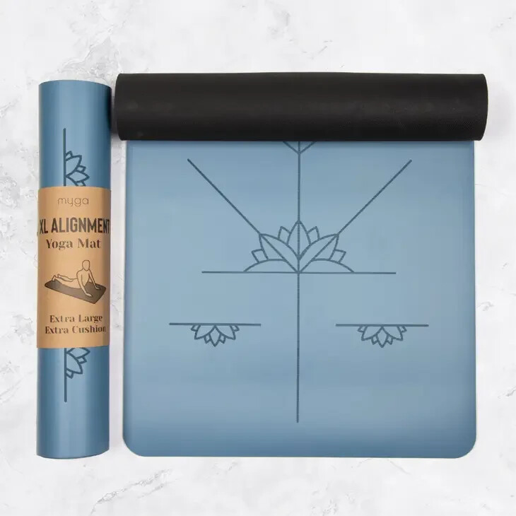 Extra Large Alignment Yoga Mats