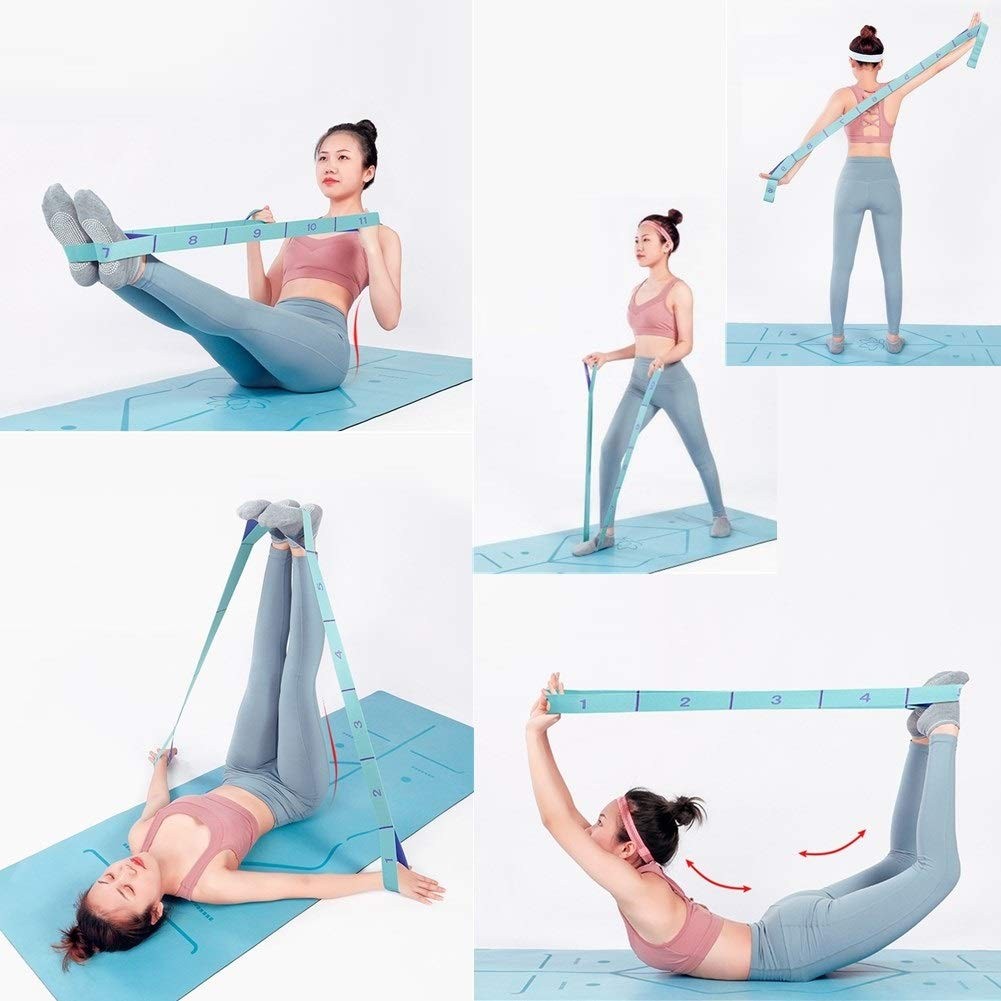 Nitpicker Stretching Straps Hamstring Stretcher Device Elastic Exercise Band …
