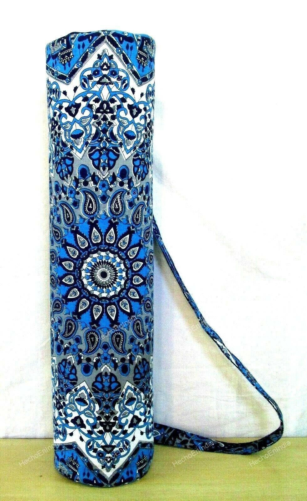 Indian Mandala Yoga Bag Beach Gym Mat Carrier Bags With Shoulder Strap