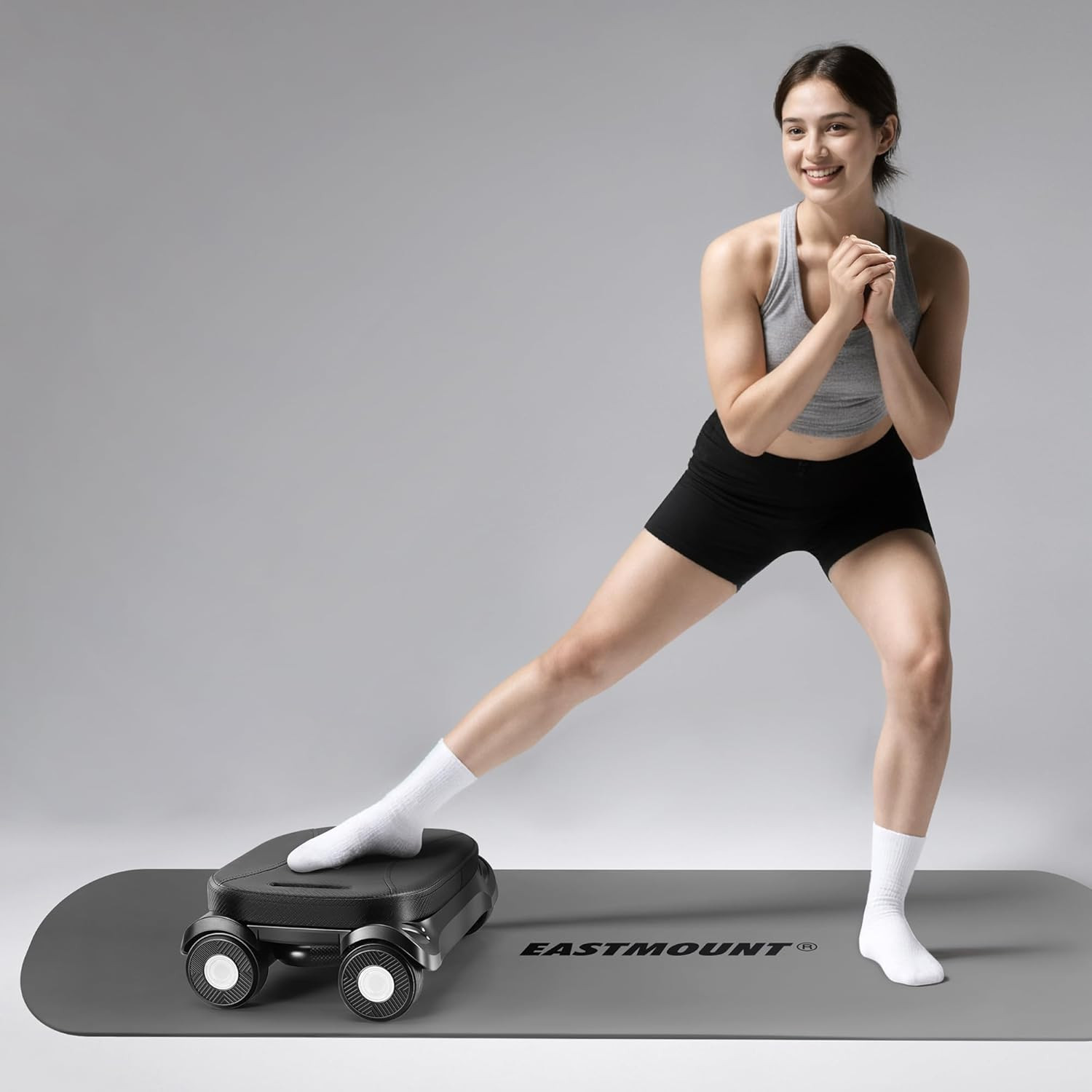 Pilates Reformer Board – Pilates Equipment Ab Roller Automatic Rebound Abdominal