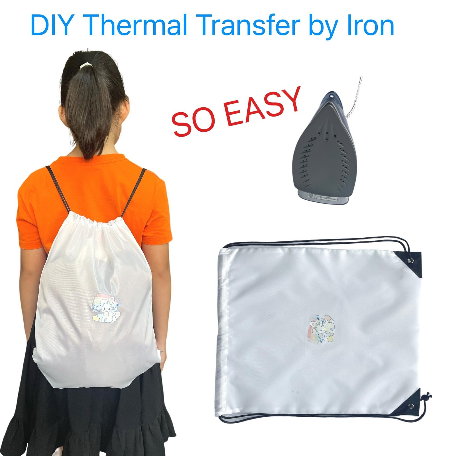 Drawstring Backpack Bulk 20Pcs Draw String Bags DIY Gym Sports Traveling Yoga…