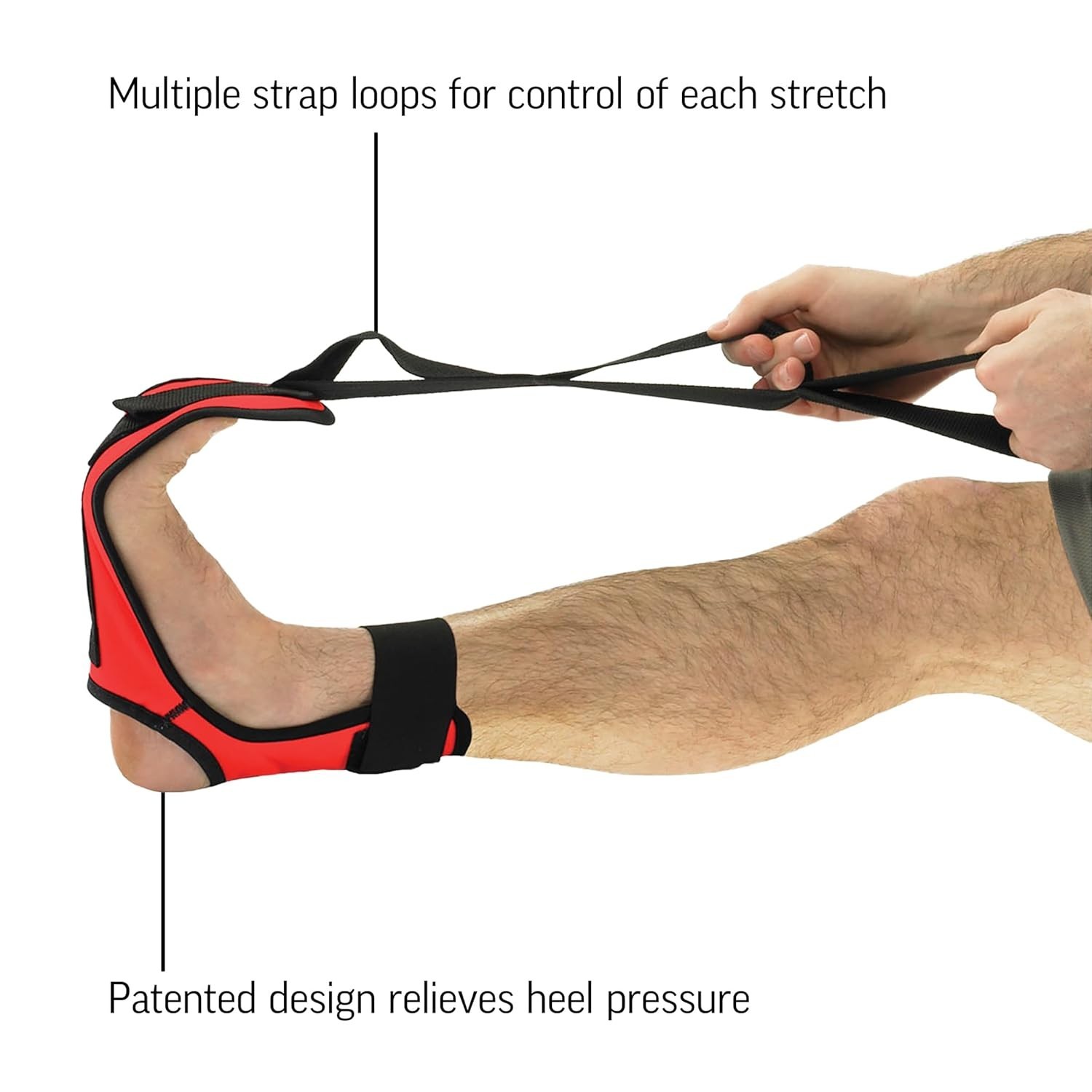 Durable Stretching Strap for Plantar Fasciitis & Leg Therapies – Unisex Design-