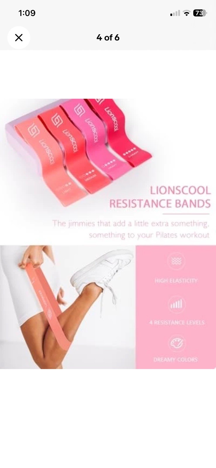 Pilates Ring Set – 14&Prime; Anti-Deformation Magic Circle with Padded Handles, Pink