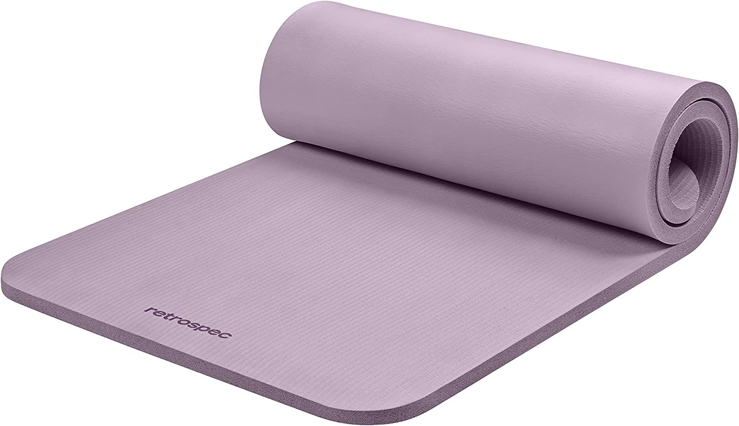 Solana Yoga Mat 1&Prime; Thick W/Nylon Strap for Men & Women – Non Slip Exercise Mat f