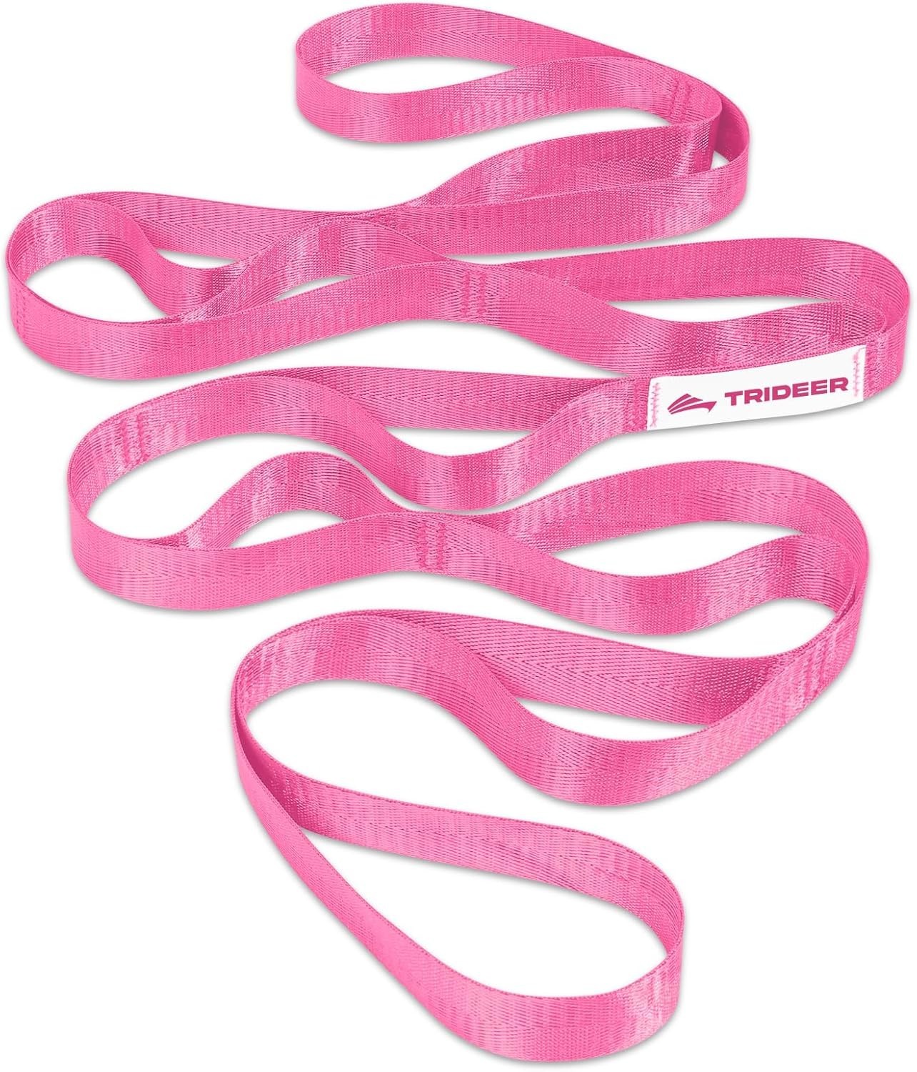 10-Loop Yoga & Stretching Strap for Flexibility & Therapy