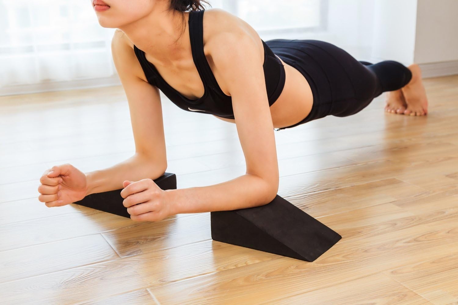 Portable EVA Yoga Wedge Blocks for Balance during Workouts