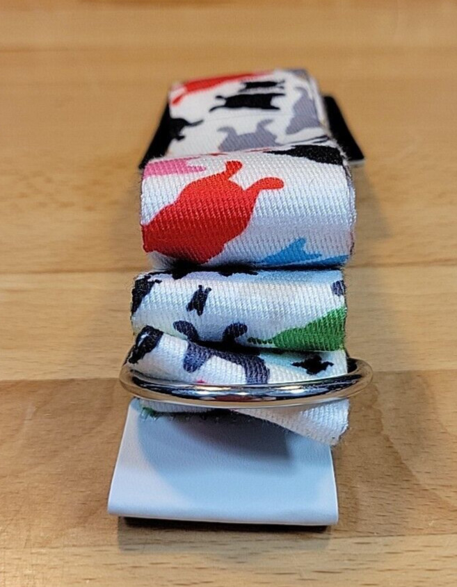 French Bull Yoga Strap Bulldogs 1.5&Prime; x 72&Prime; Exercise Stretching Pilates