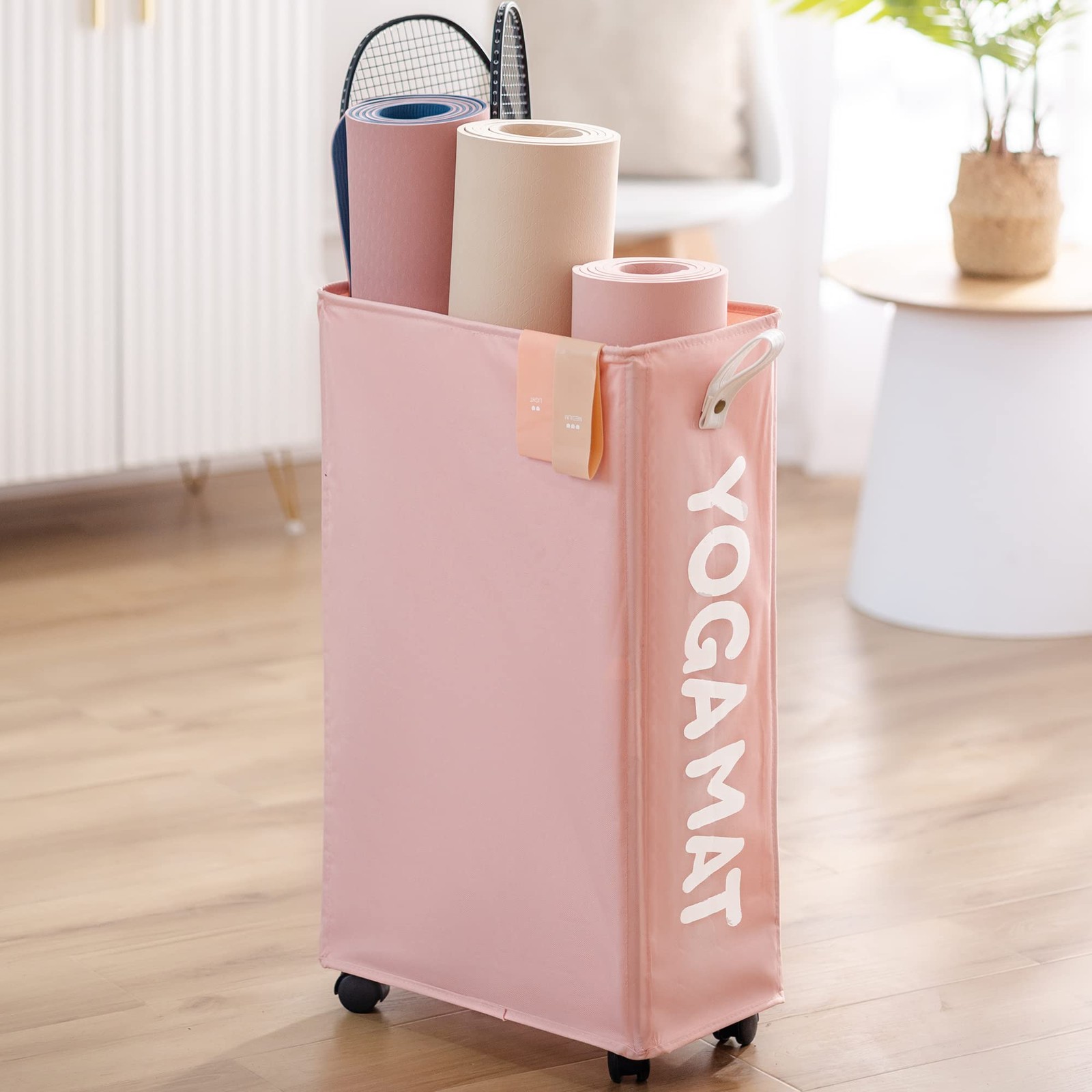 Yoga Mat Storage Racks 22 », Home Gym Storage Rack for Foam Roller, Yoga Stra…