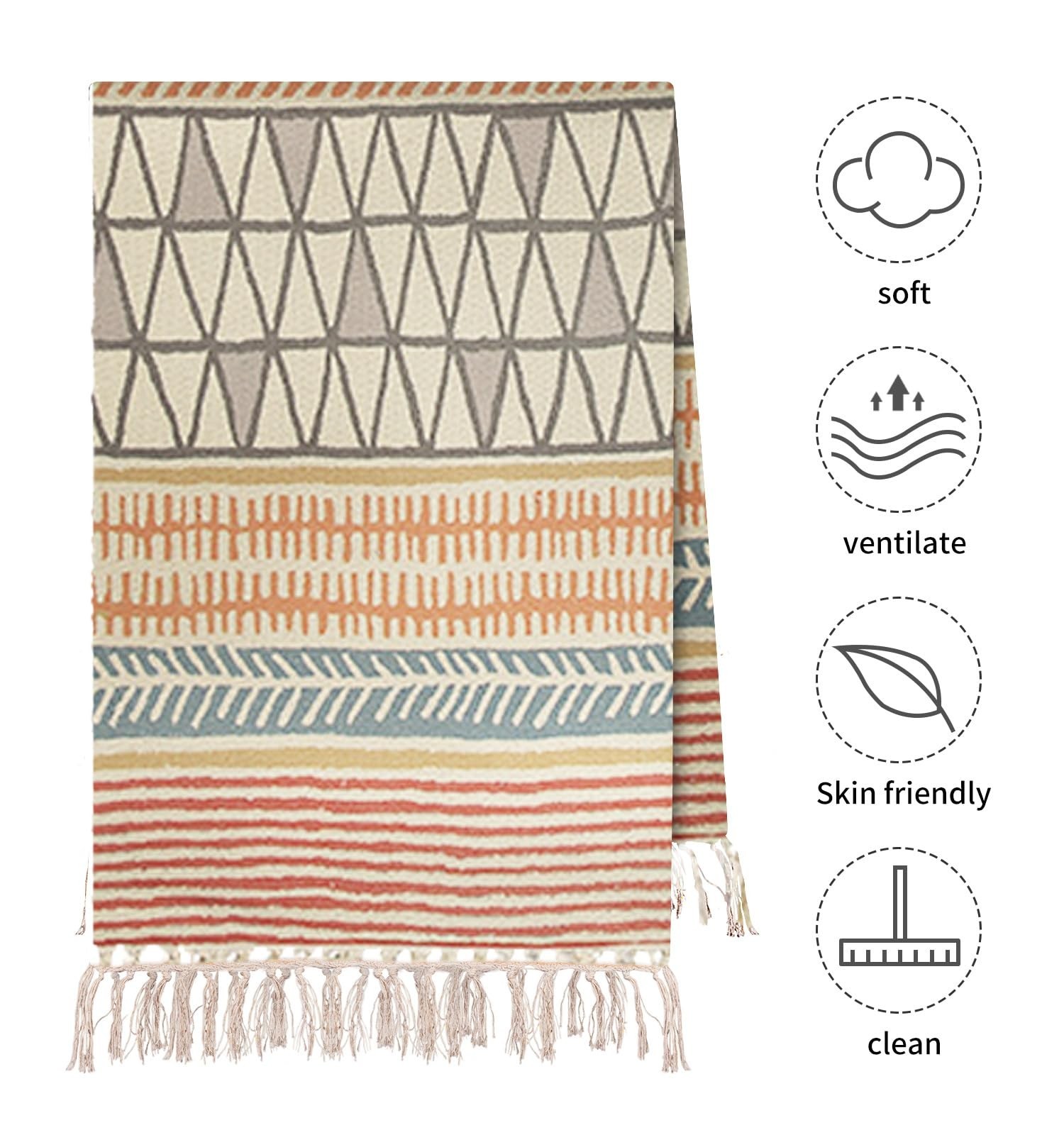 Cifupy Handmade Organic Yoga Mat made with Organic Cotton Yoga Mat – Non Slip…