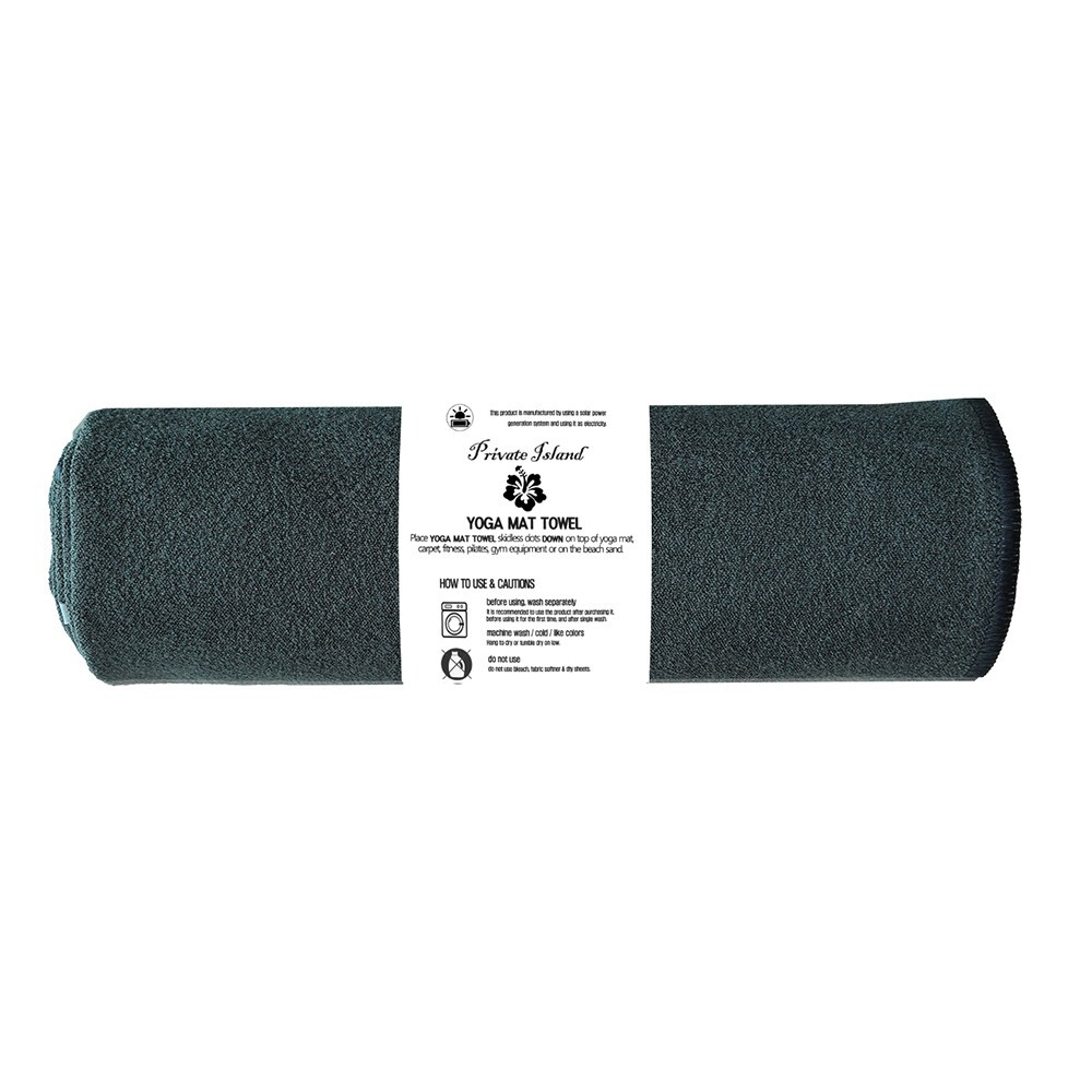 Yoga Beach Mat Towel Recycled Microfiber Quick Dry Gym Picnic Sand Blanket 24×68