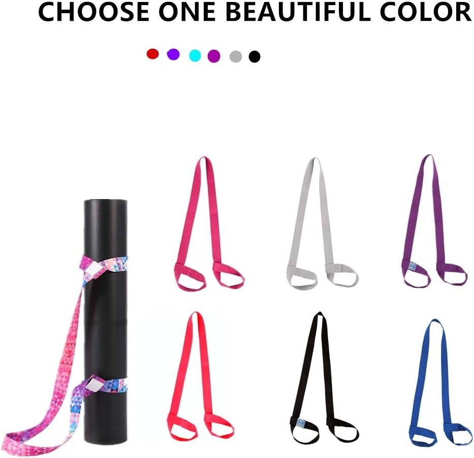 Adjustable Yoga Mat Sling with 2-in-1 Functionality for All Levels