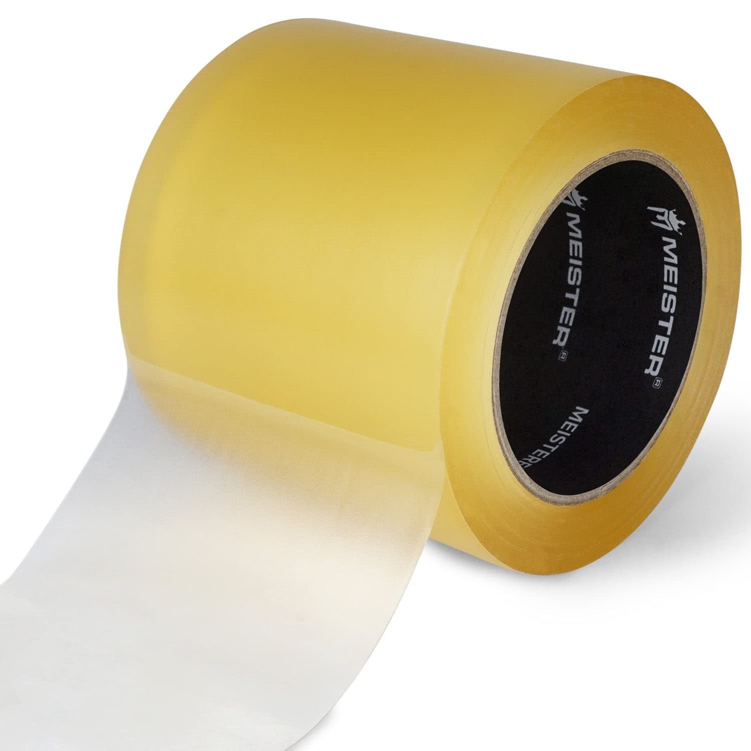 Meister Deluxe 8mil Mat 4&Prime; Width x 84&prime; Length – 1 Roll, Clear / Transparent