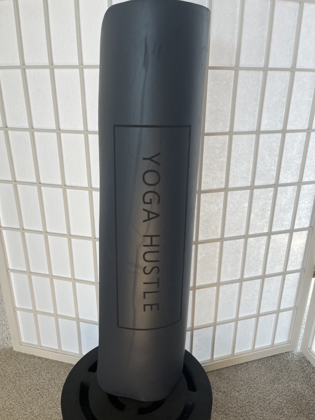 Yoga Hustle 3 mm Yoga Mat Non Slip Exercise Fitness Mat