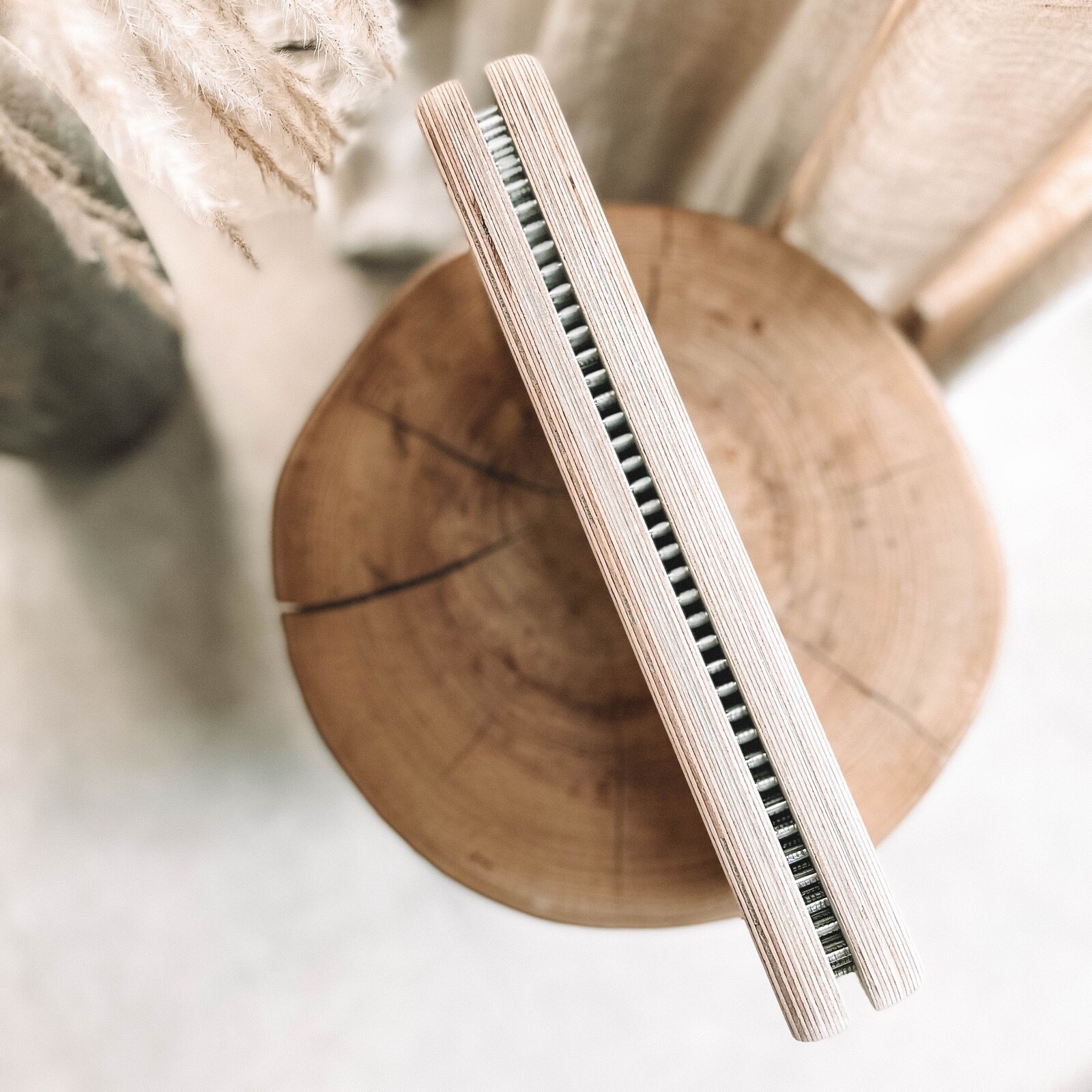Sadhu board with Galvanized nails « Flower of Life », Foot massage Reflexology