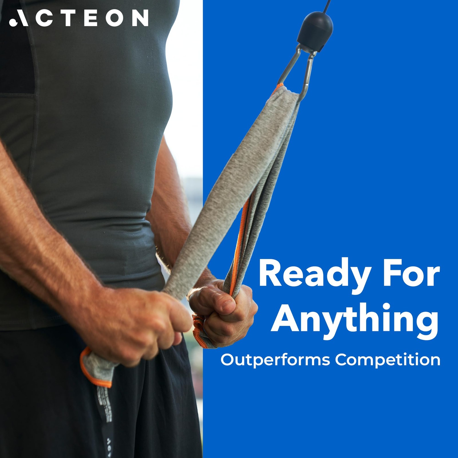 Acteon Microfiber Gym Towels 5 Pack Quick Dry Silver Ion Odor-Free Sweat Towel