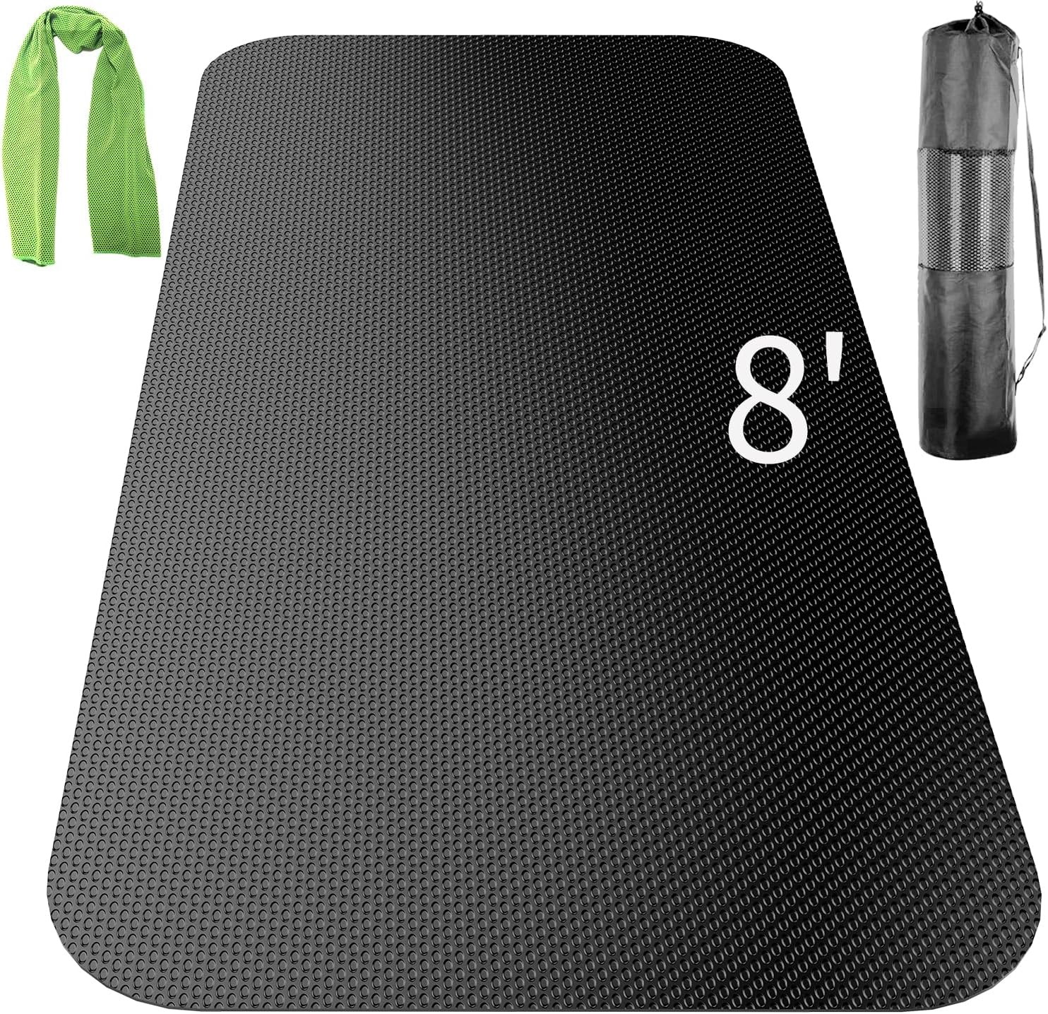 Large Exercise Mat,Exercise Equipment Mat,Treadmill Mat, Exercise Bike Mat,