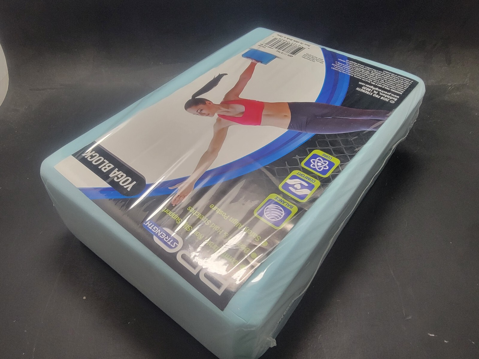 Pro Strength Yoga Block Non-Slip Support Brand New (Sealed) Core Balance Comfort