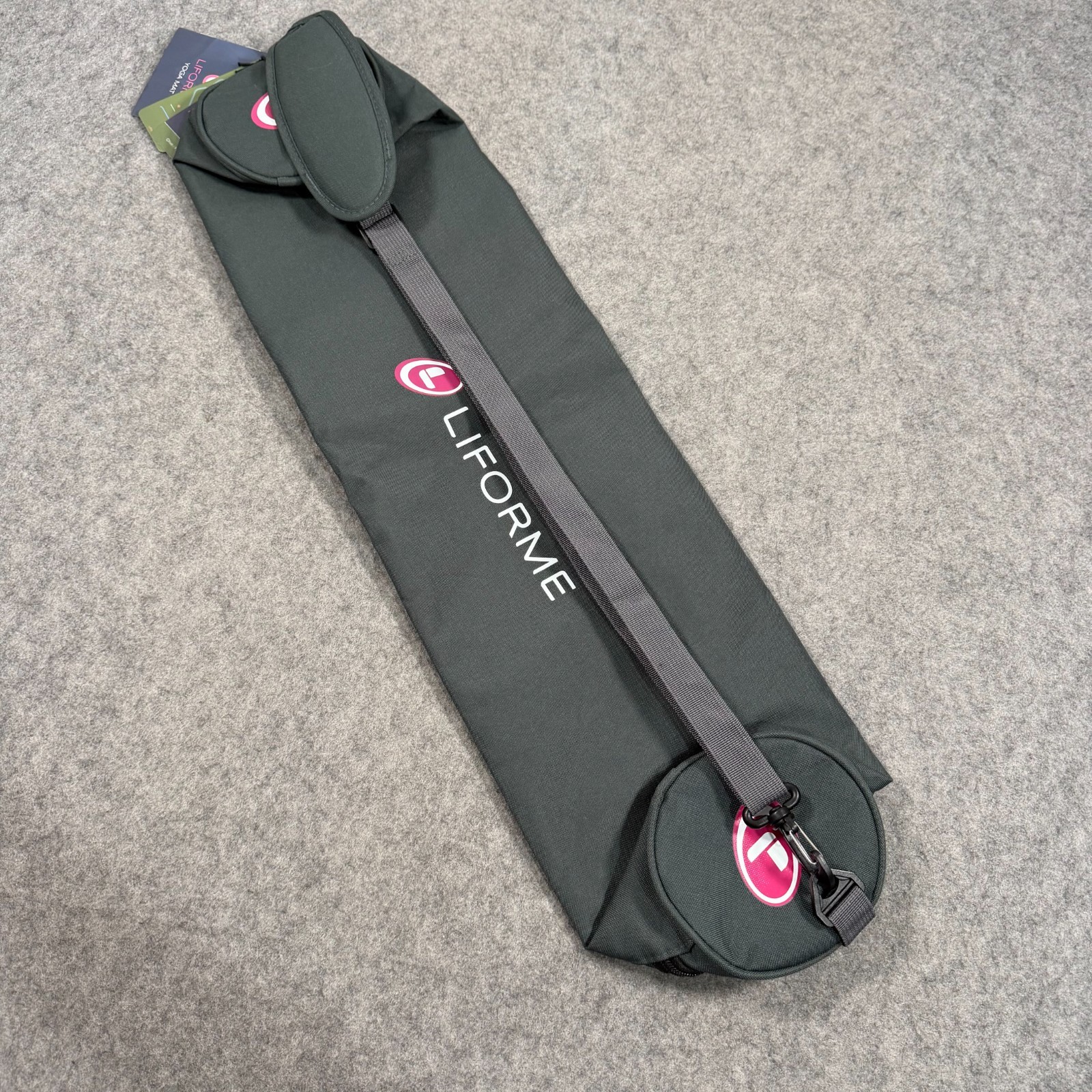 NWT Liforme Mindful Garden Special Edition Olive Green Yoga Mat Carrying Case