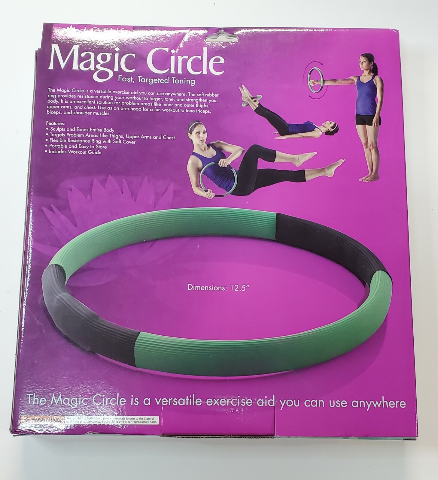 Lotus Magic Circle Ring Sculpts Fast Targeted Toning Entire Body