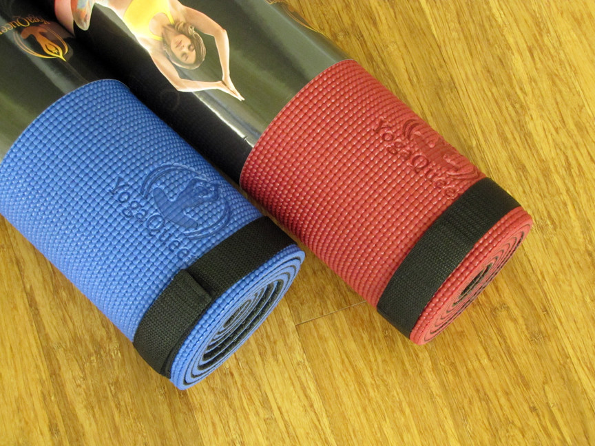 Supreme Eco-Yoga Mat 2 Tone Red 6mm