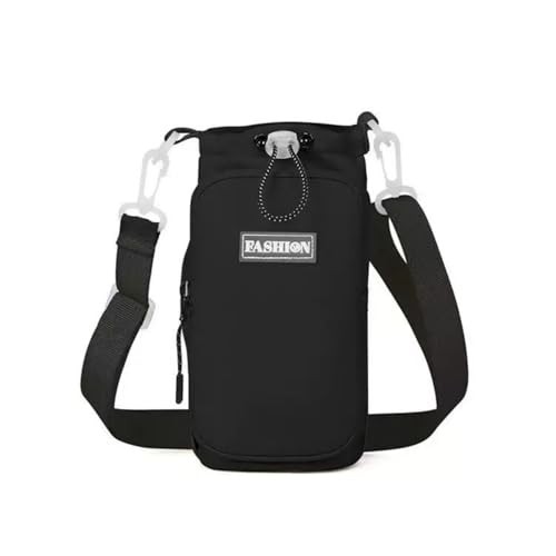 HAPPYLIVE SHOPPING Water Bottle Holder with Adjustable Strap – Black