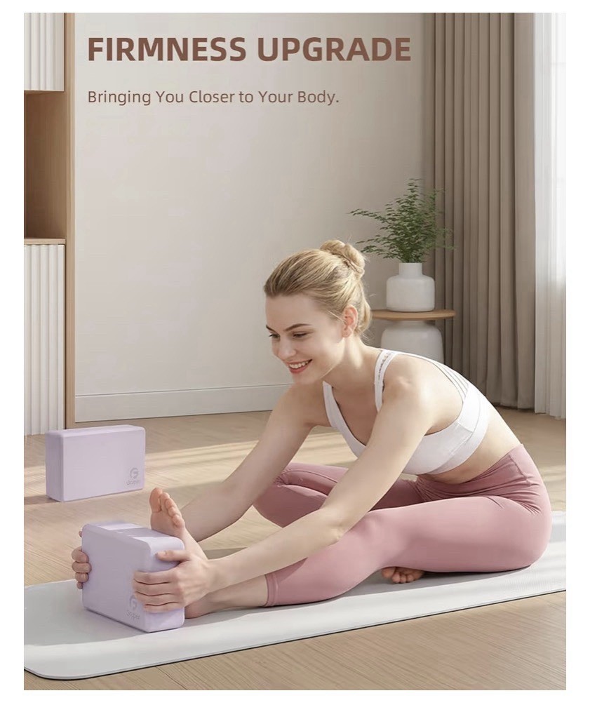 yoga blocks 2 pack