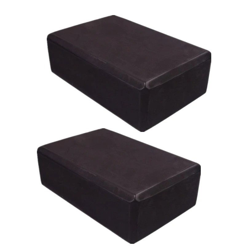 2PCS Yoga Block Brick Foaming Home Exercise Practice Fitness Gym Sport Tool US