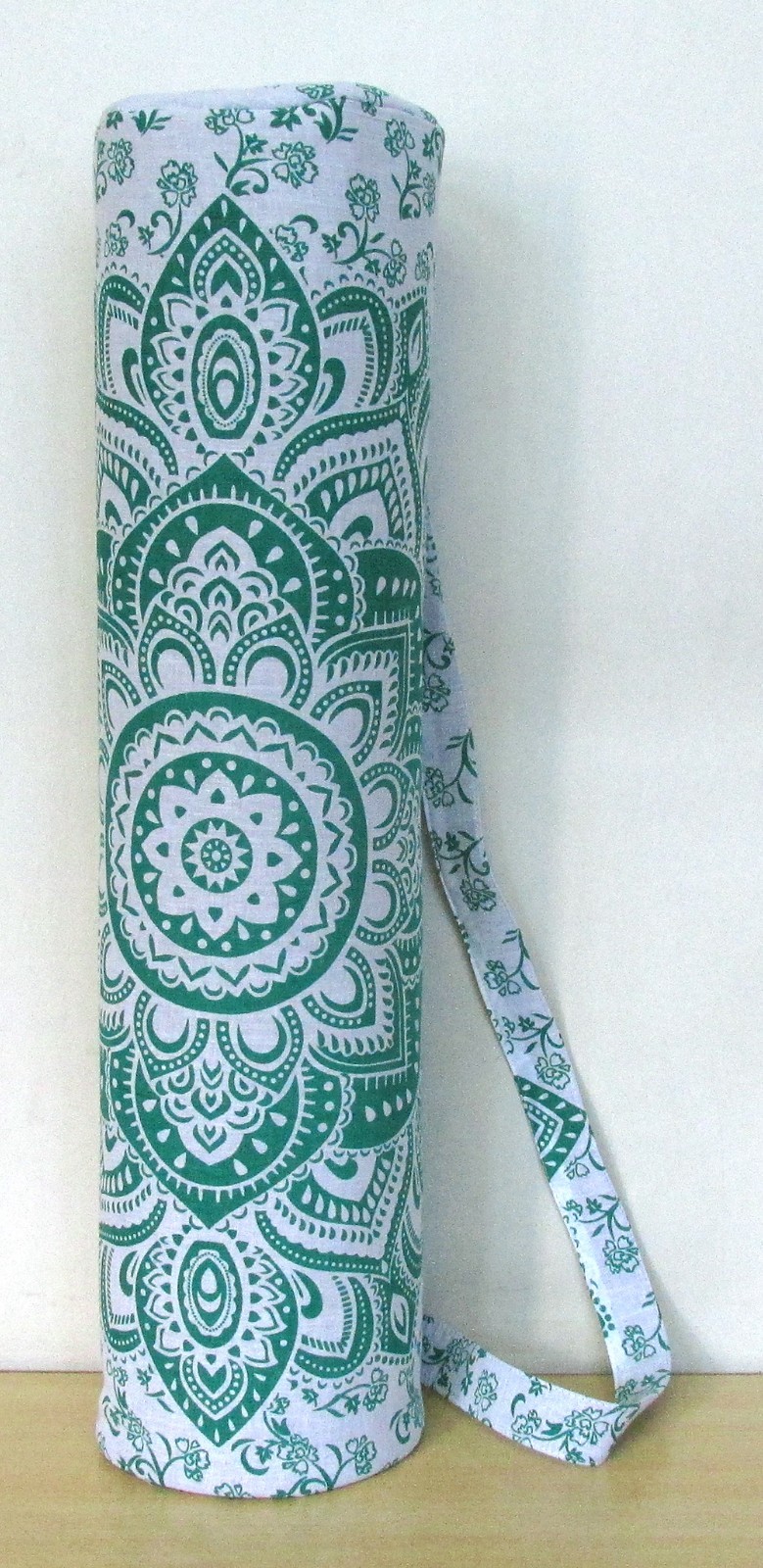 Indian Multi Ombre Yoga Mat Carrier Bag Mandala Large Shoulder Strap