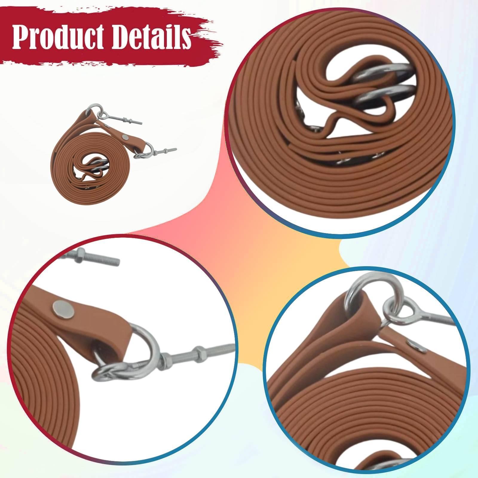 2Pcs Pilates Reformer Pull Ropes Pilates Accessories for Exercise Gym Home