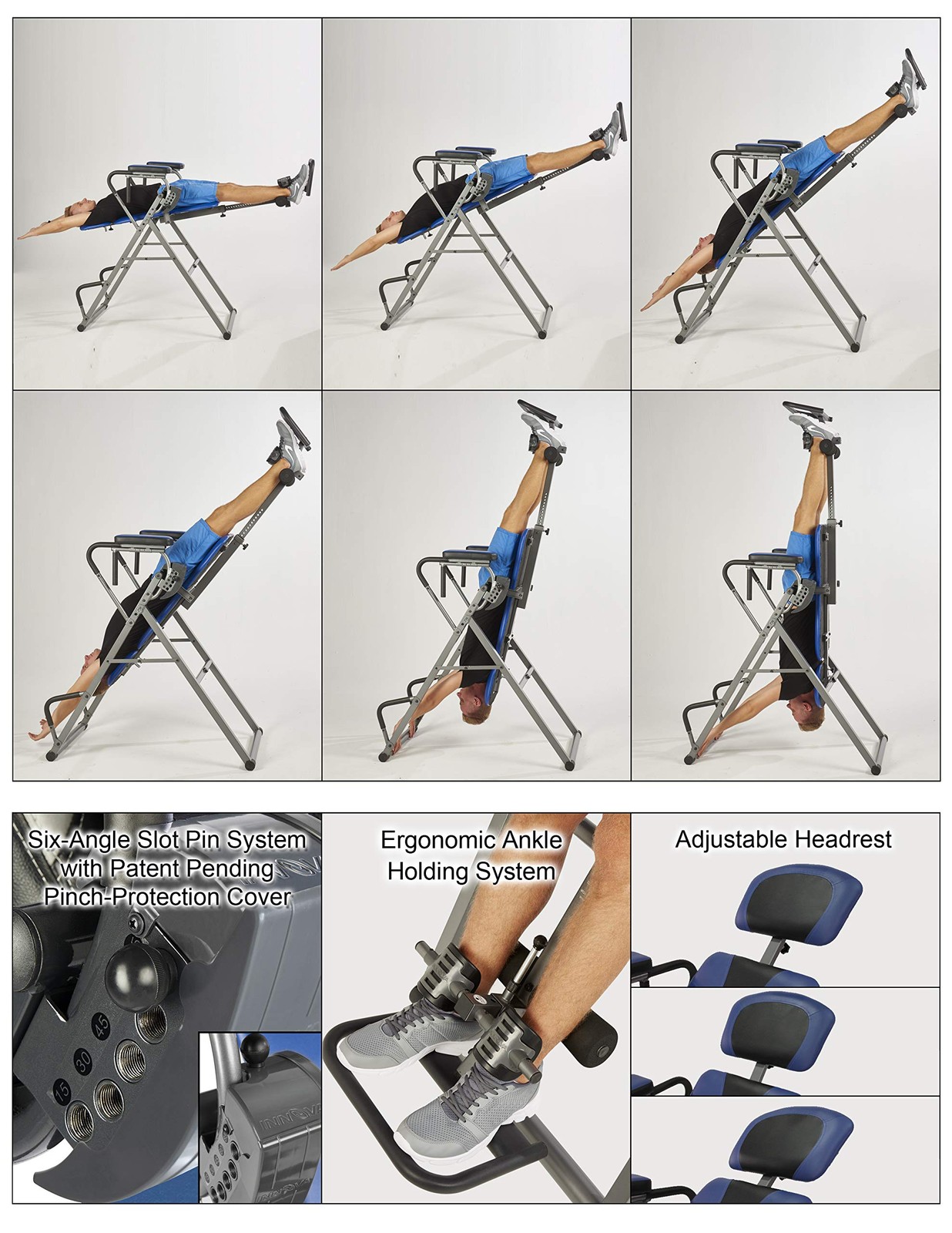 Innova Inversion Table with Power Tower