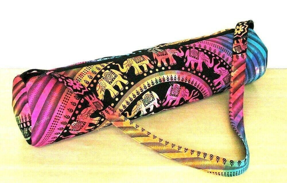 Indian Yoga Mat Carrier Bag Round Mandala Best Quality Bag Shoulder