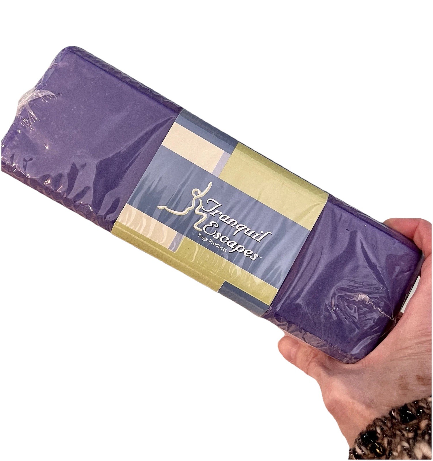 Two Brick Yoga Set, Tranquil Escapes Purple. New in package