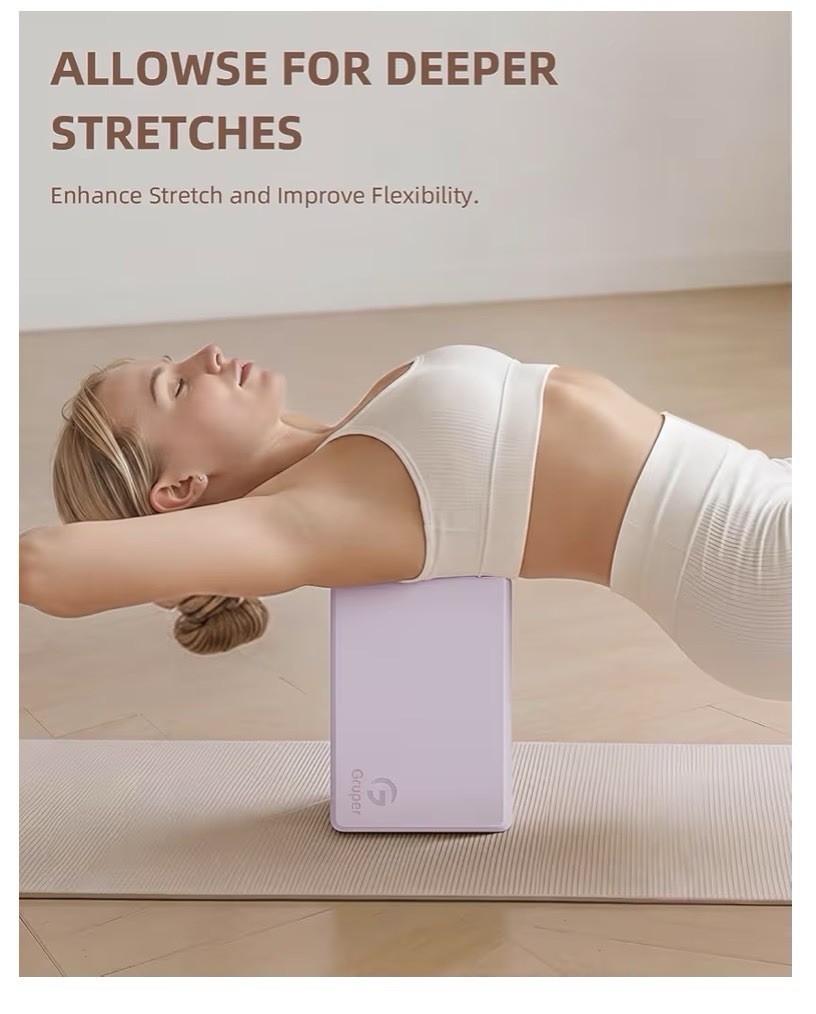 yoga blocks 2 pack