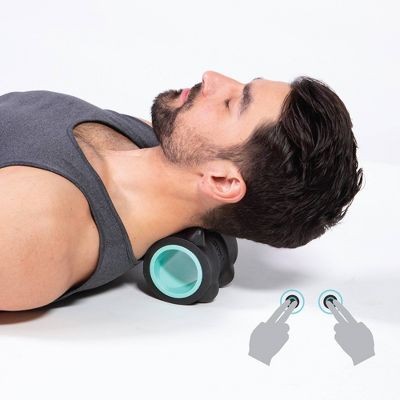 CHIRP WHEEL XR 4&Prime; BACK STRETCHER, 500 LB CAPACITY – BLACK/TEAL