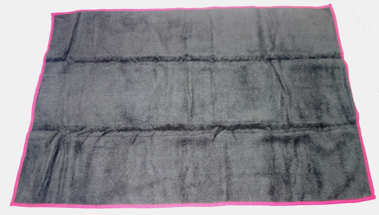2 Yoga Mate Soft, Sweat Absorbent, Non-Slip Microfiber Hand Towels 15&Prime;x24&Prime; Black