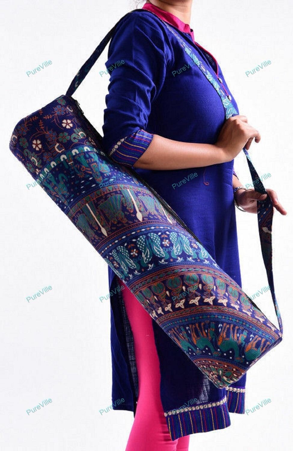 Yoga Mat Bag Beach Gym Exercise Mat Carrier Bags Yoga Mat Tote With Straps