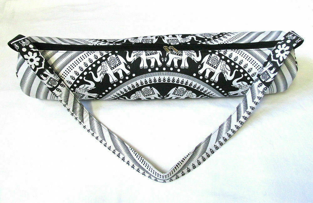 Personalized Yoga Bag Mandala Design Yoga Mat Carrier Bag With Shoulder