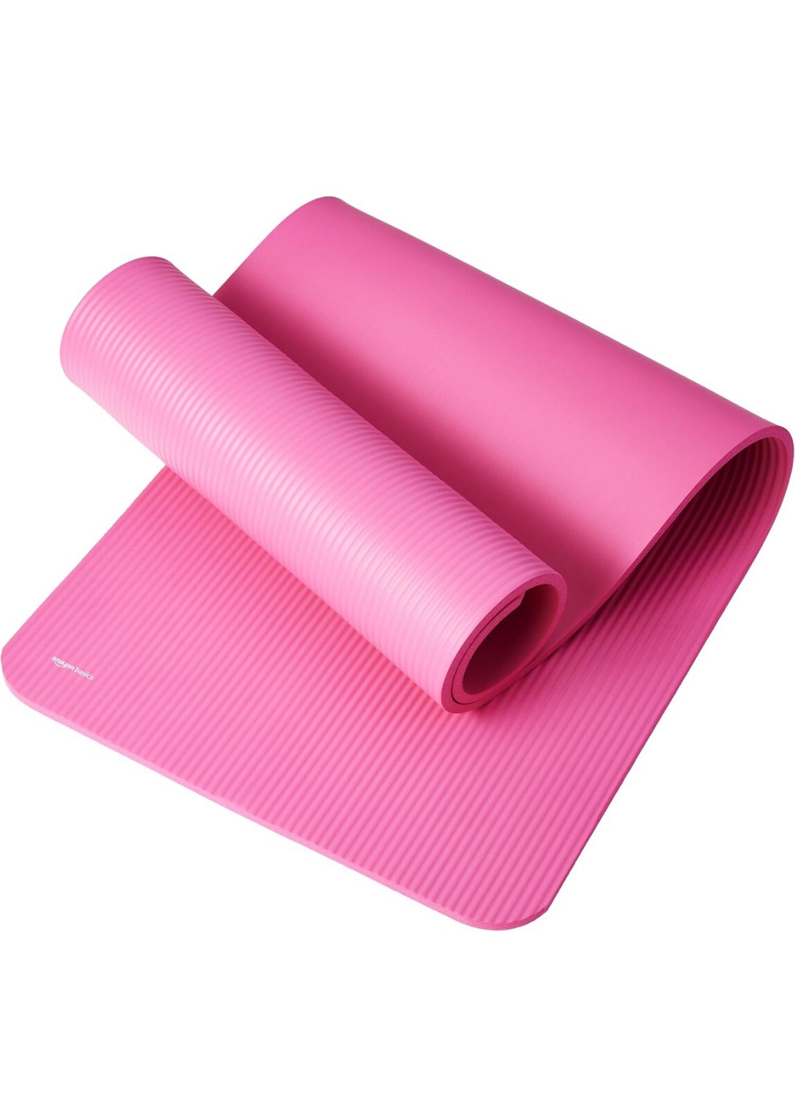 Amazon Basics 1/2 Inch Extra Thick Exercise Yoga Mat with Carrying Strap
