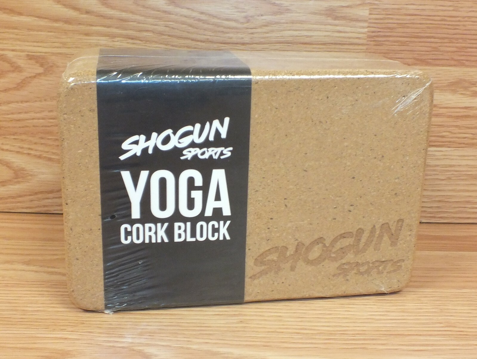 Genuine Shogun Sports 9x6x4&Prime; Brown Yoga Cork Block **Sealed**